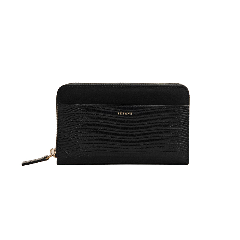 商品SEZANE|Sezane 23新款 VICTORIA女士光滑植鞣牛皮钱包,价格¥1357,第15张图片详细描述
