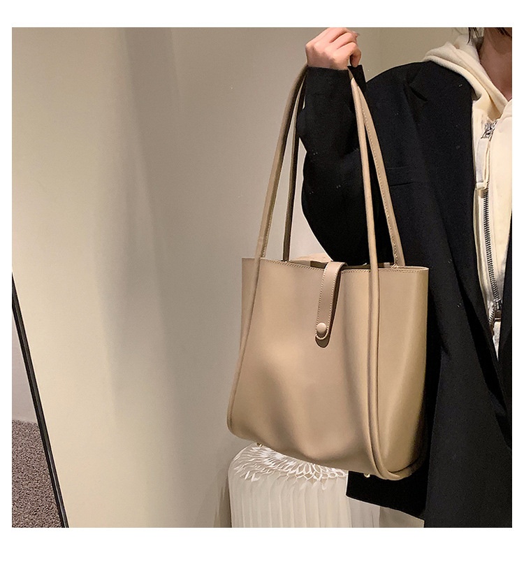 商品[国内直发] GLENVINTEN|格岚云顿复古大包包女2022秋季新款bag时尚子母包小众气质ins大容量腋下包,价格¥133,第10张图片详细描述