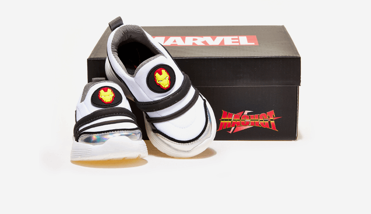 商品Hawkins|【Brilliant|包邮包税】HAWKINS LIGHTNING SNEAKER 儿童  运动鞋 SNEAKERS  HK89506 MARVEL IRON MAN BLACK,价格¥239,第5张图片详细描述