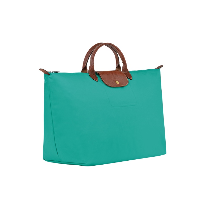 商品Longchamp|珑骧 女士帆布金色五金按扣拉链开合肩背托特包（7色可选）,价格¥1714,第15张图片详细描述