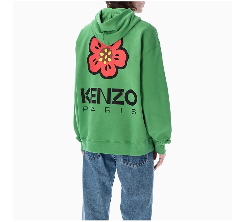 商品[国内直发] Kenzo|KENZO 绿色男士卫衣/帽衫 FD55SW444-4ME-57,价格¥2401,第7张图片详细描述