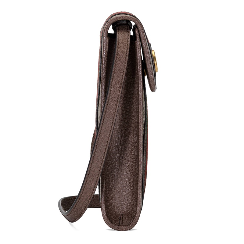 商品Gucci|GUCCI/古驰 Ophidia系列 经典绿红拼接GG帆布提花相机 斜挎包 625757 96IWT 8745,价格¥6129,第4张图片详细描述