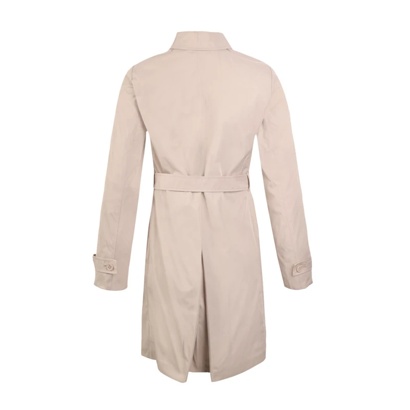 商品[国内直发] Max Mara|MAX MARA 女士浅灰色系带风衣 60210257-600-009,价格¥3464,第11张图片详细描述