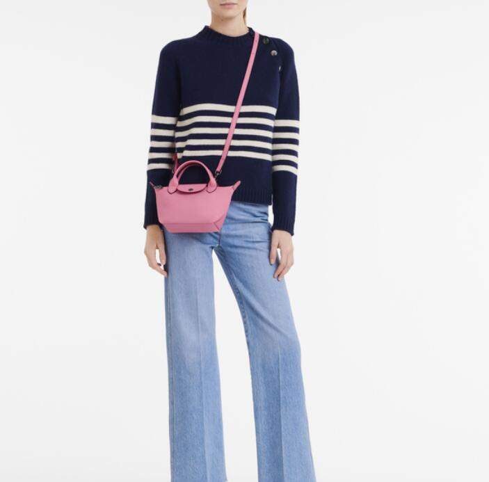 商品[国内直发] Longchamp|珑骧女包饺子包LePliage Xtra 17 新款迷你皮质手提单肩斜挎包L1500 987,价格¥3507,第8张图片详细描述