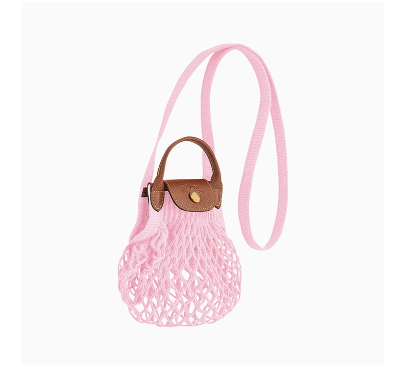 商品[国内直发] Longchamp|LONGCHAMP 粉色女士斜挎包 10139HVH-018,价格¥898,第5张图片详细描述