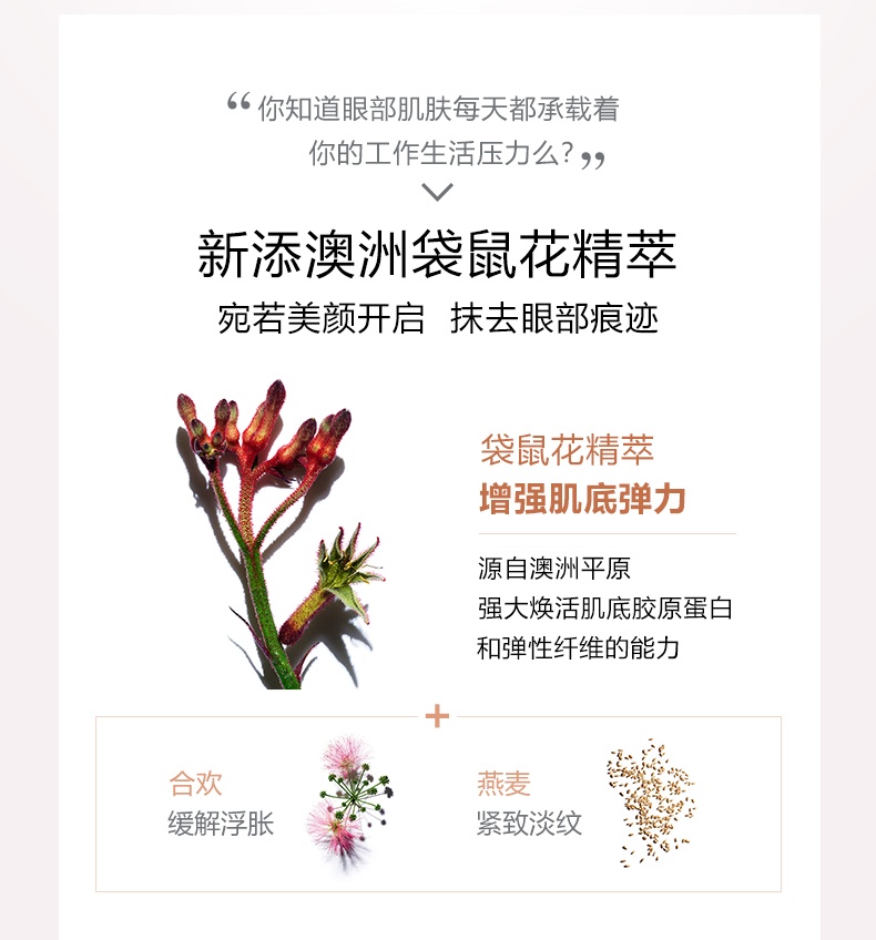 商品Clarins|CLARINS娇韵诗焕颜弹力眼霜 15ml,价格¥392,第4张图片详细描述