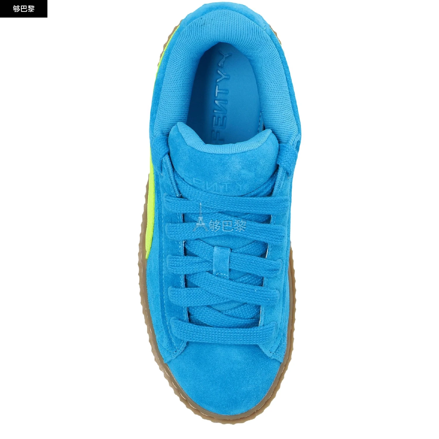 商品Puma|【预售】 女士 休闲运动鞋 x Fenty - Creeper Phatty 运动鞋  PUMW2837BLU,价格¥1813,第6张图片详细描述