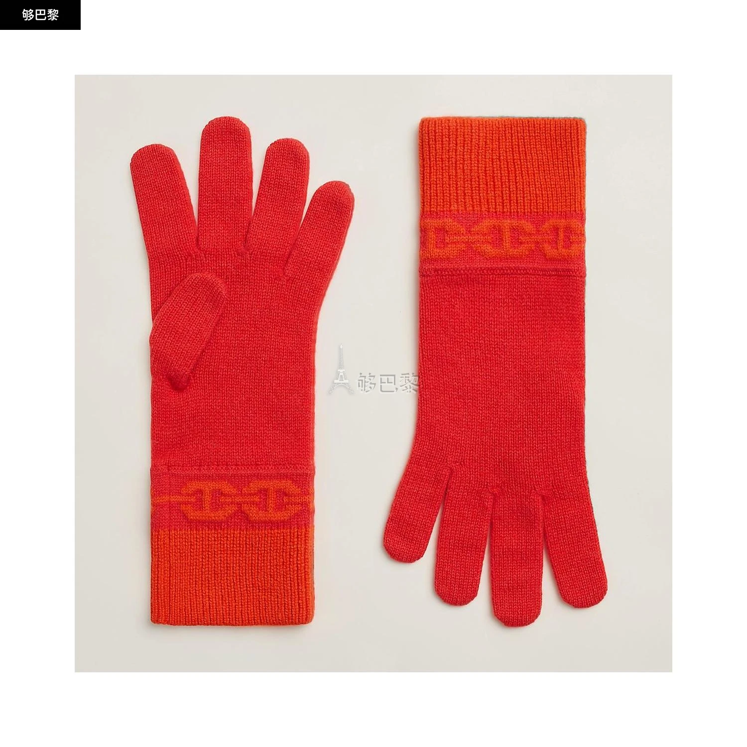 商品Hermes|【预售】 爱马仕 24秋冬 女士 手套 Gants Heaven H232006G R5L,价格¥4101,第2张图片详细描述