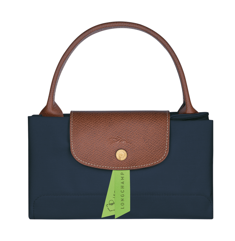 商品[国内直发] Longchamp|珑骧 LONGCHAMP 女士LE PLIAGE系列小号黑色织物短柄可折叠手提包饺子包 L1623 089,价格¥1111,第10张图片详细描述