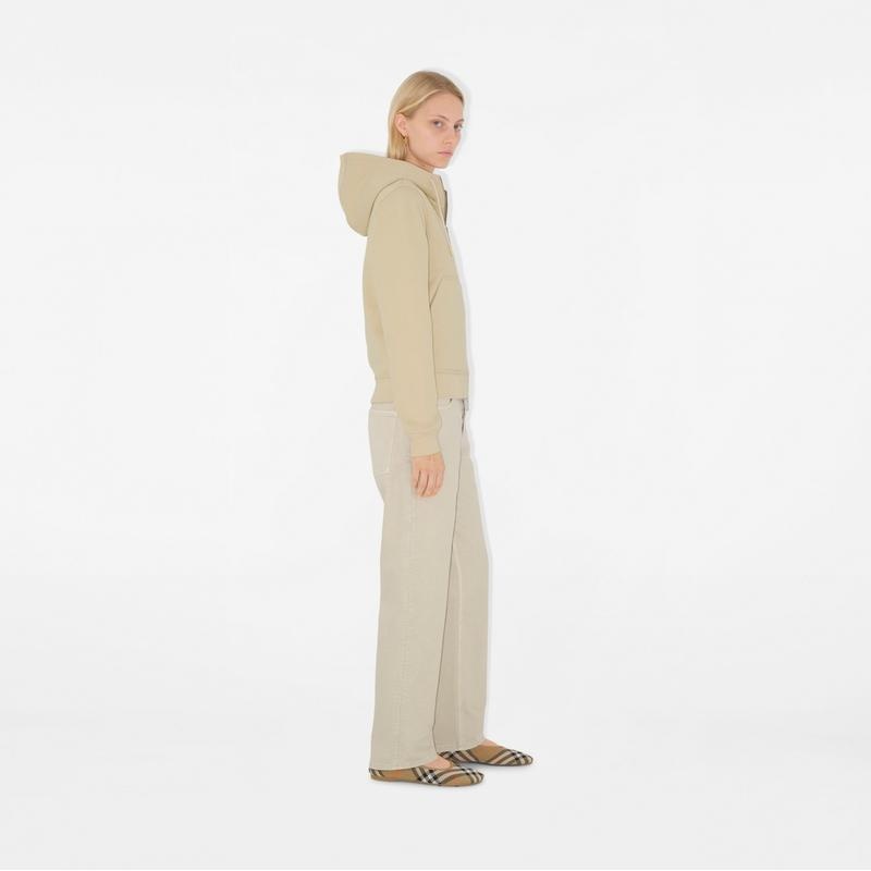 商品Burberry|BURBERRY博柏利 女士米色棉质卫衣,价格¥5135,第4张图片详细描述