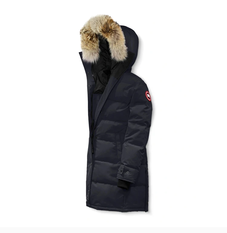 商品[国内直发] Canada Goose|CANADA GOOSE 海军蓝色女士羽绒服 3802L-NAVY,价格¥8483,第25张图片详细描述