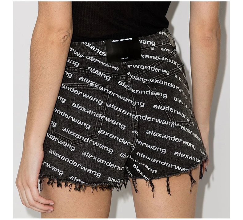 商品[国内直发] Alexander Wang|ALEXANDER WANG 黑色女士短裤 4DC1214896-060,价格¥2111,第7张图片详细描述