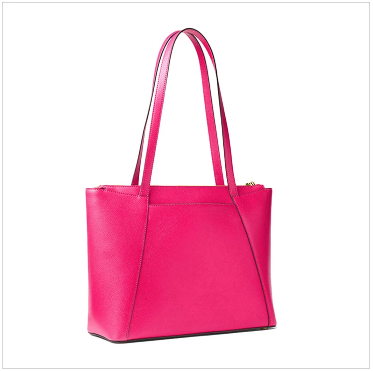 商品[国内直发] Michael Kors|Michael Kors 迈克高仕 女士粉色牛皮挎包 30S8GN2T2L-ULTRAPINK,价格¥869,第5张图片详细描述