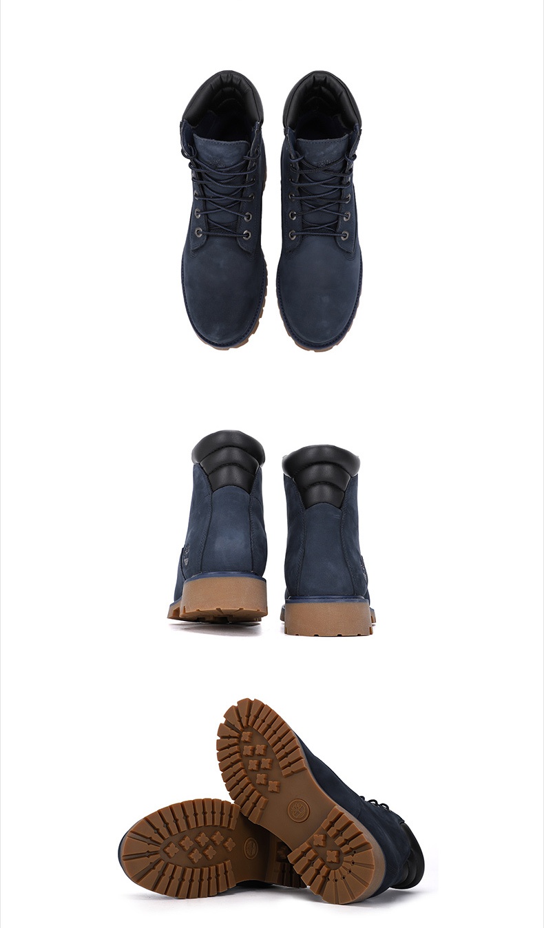 商品[国内直发] Timberland|6 IN BASIC WP NVY男士休闲靴马丁靴,价格¥657,第5张图片详细描述