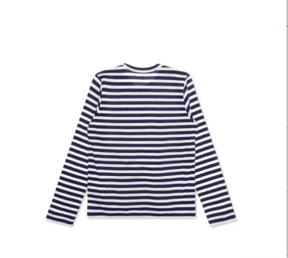 商品Comme des Garcons|CDG PLAY 川久保玲亮条纹长袖T恤男女同款（澳门仓发货）,价格¥922,第7张图片详细描述