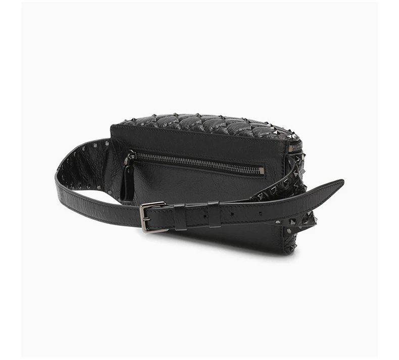 商品[国内直发] Valentino|VALENTINO 黑色女士腰包 RW2B0B45-ARD-0NO,价格¥7000,第5张图片详细描述