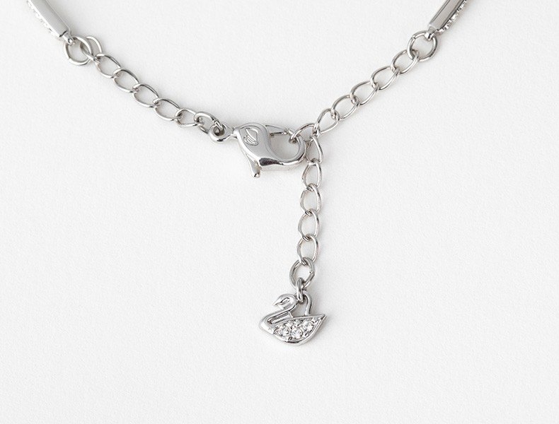 商品Swarovski|SWAROVSKI 施华洛世奇 跳动手镯白金蓝  5515385,价格¥2652,第4张图片详细描述