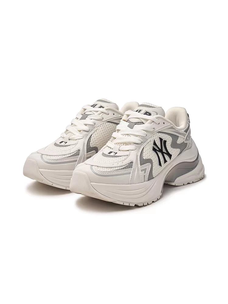 商品MLB|【享贝家】ZY-(预售款)MLB 张凌赫同款 复古休闲网面运动老爹鞋 跑鞋 男女同款 3ARNSPL4N,价格¥551,第7张图片详细描述