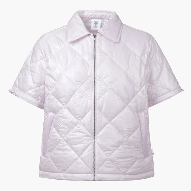 商品【预售商品15天发货】 DESCENTE|GOLF女性短袖绗缝羽绒外套轻便时尚 DO42WFDJO5-LICG,价格¥1596,第20张图片详细描述