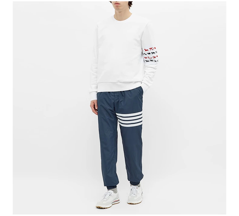 商品Thom Browne|THOM BROWNE 白色女士卫衣/帽衫 MJT258E-03377-100,价格¥4076,第7张图片详细描述