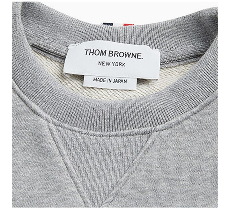 商品Thom Browne|THOM BROWNE 女士灰色卫衣/帽衫 FJT002A-00535-055,价格¥3199,第10张图片详细描述