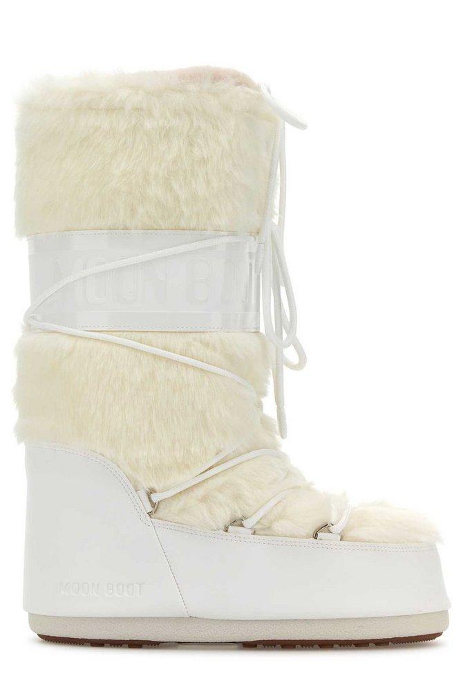 商品Moon Boot|Moon Boot Icon Faux-Fur Lace-Up Snow Boots,价格¥1926,第6张图片详细描述