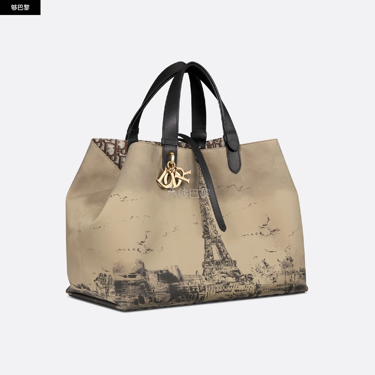 商品Dior|【预售】 迪奥 25春夏 女士 手提包 大号 Dior Toujours 手袋 M2820OZBP_M918 ,价格¥32638,第6张图片详细描述