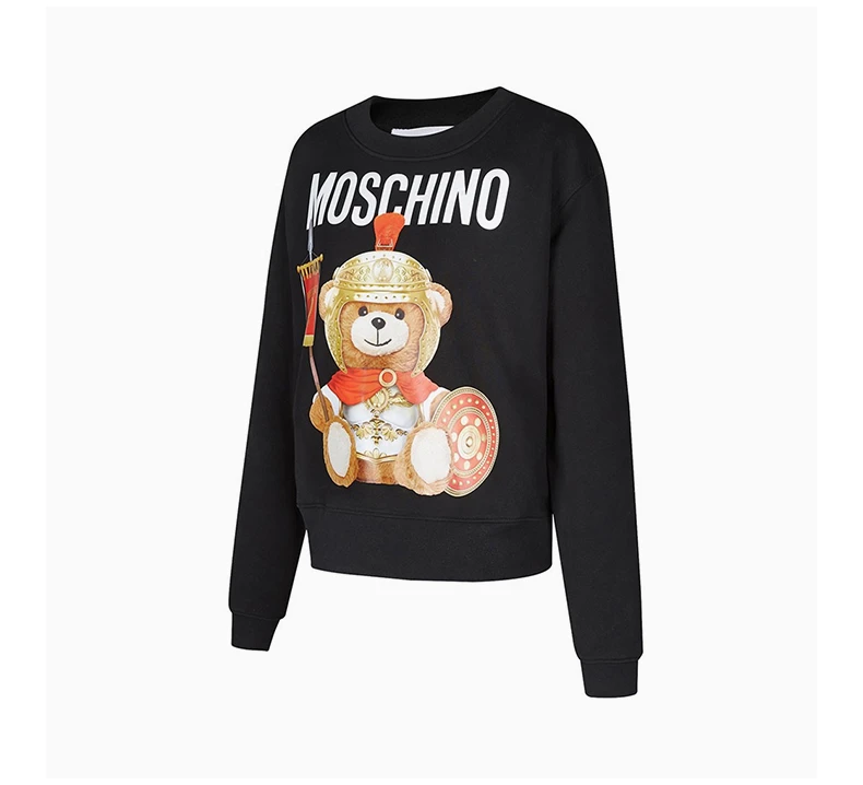 商品Moschino|MOSCHINO 黑色女士卫衣/帽衫 EV1702-5527-2555,价格¥1651,第4张图片详细描述