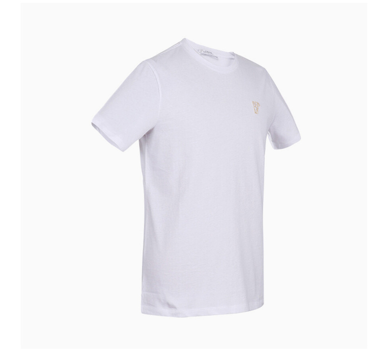商品Versace|VERSACE COLLECTION  男士白色圆领棉质T恤 V800683-VJ00180-V9052,价格¥499,第11张图片详细描述