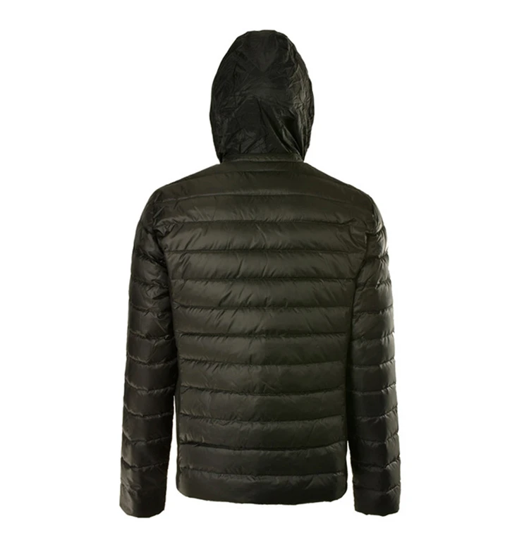 商品[国内直发] Emporio Armani|EMPORIO ARMANI 黑色男士羽绒服 6YPB14-N22Z-1200,价格¥1528,第4张图片详细描述