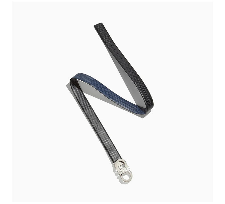 商品Salvatore Ferragamo|SALVATORE FERRAGAMO 黑色男士腰带 67-9535-714462,价格¥2315,第6张图片详细描述