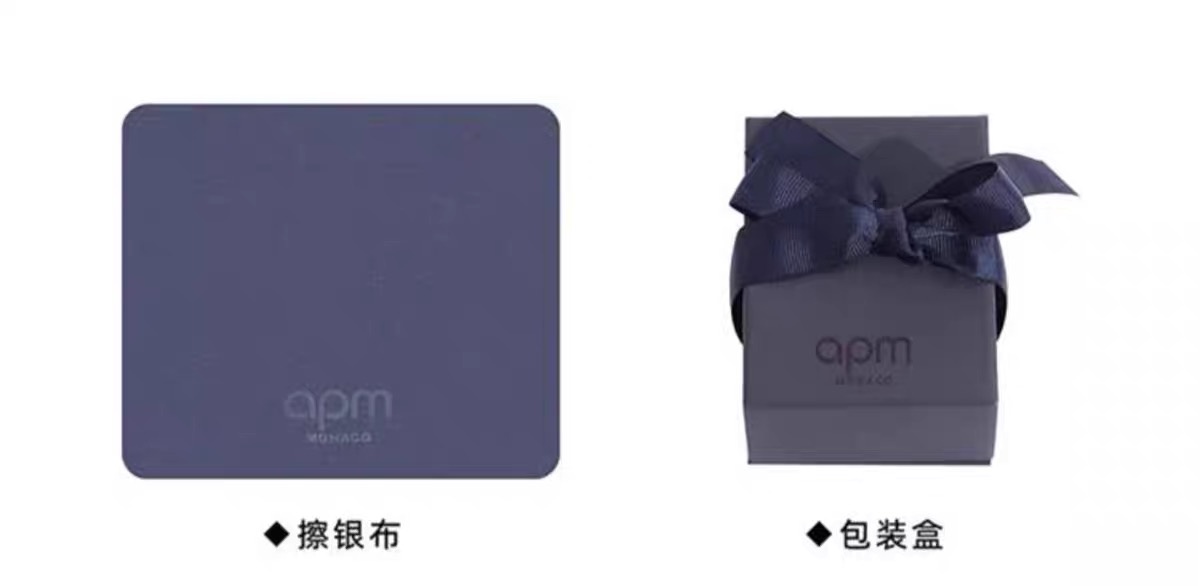 商品[国内直发] apm Monaco|apm MONACO 爱心贝母设计感轻奢气质项链 PC5795XNAC粉母贝爱心,价格¥791,第9张图片详细描述