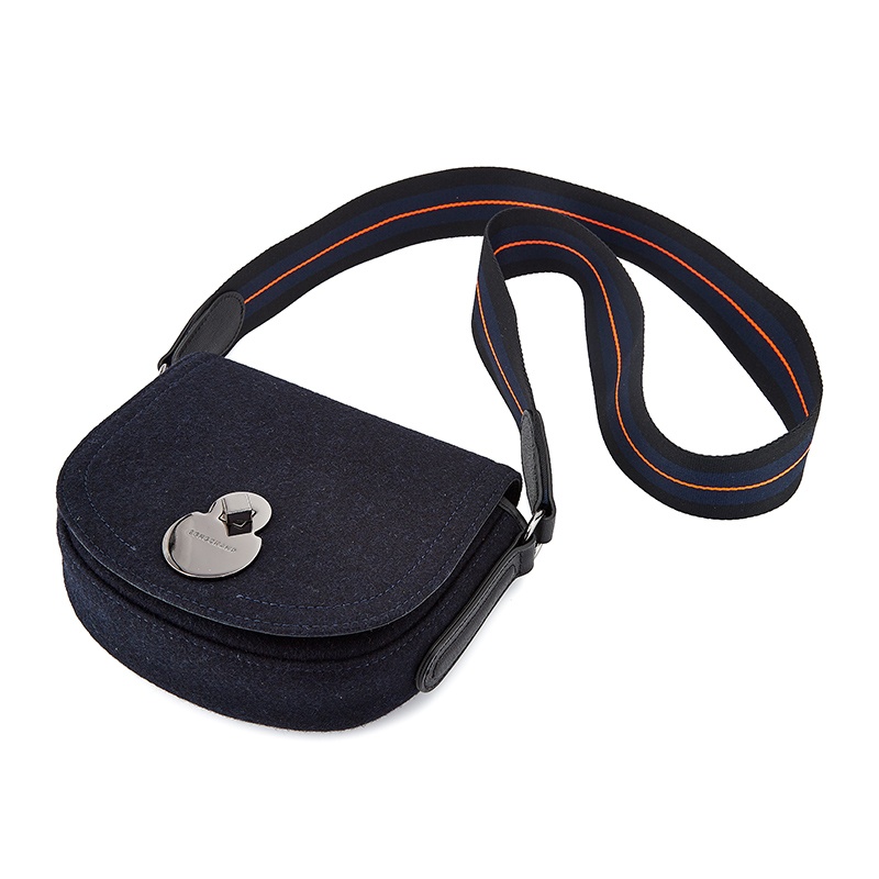 商品[国内直发] Longchamp|珑骧女包奢侈品 女士羊毛单肩斜挎包马鞍包L1395 HXM 006,价格¥1846,第7张图片详细描述
