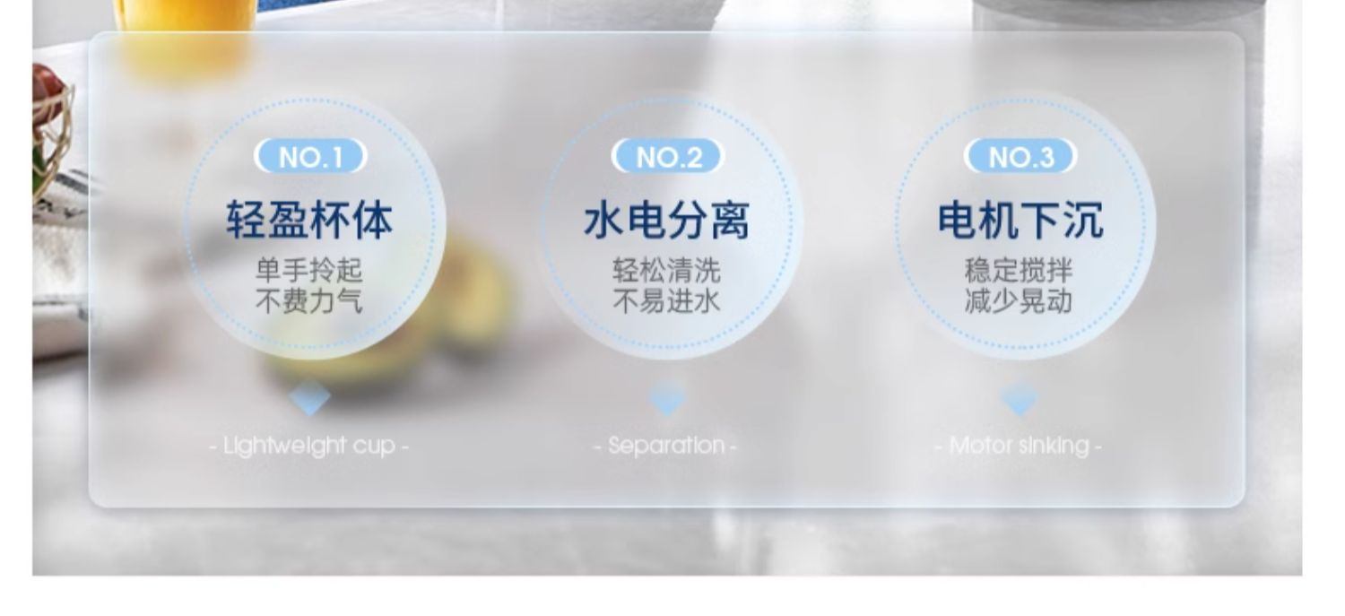商品[国内直发] Morphy Richards|柔声破壁机家用婴儿米糊机全自动豆浆机多功能料理机榨汁机MR8201,价格¥536,第28张图片详细描述