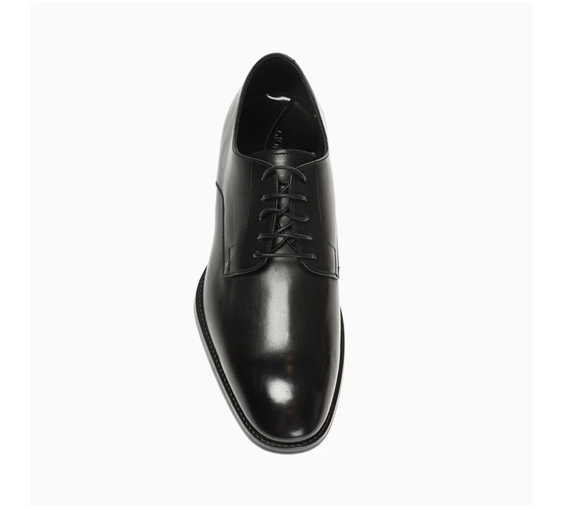 商品Giorgio Armani|GIORGIO ARMANI 男士黑色牛皮正装系带德比鞋 X2C536-XAT29-00002,价格¥1984,第7张图片详细描述