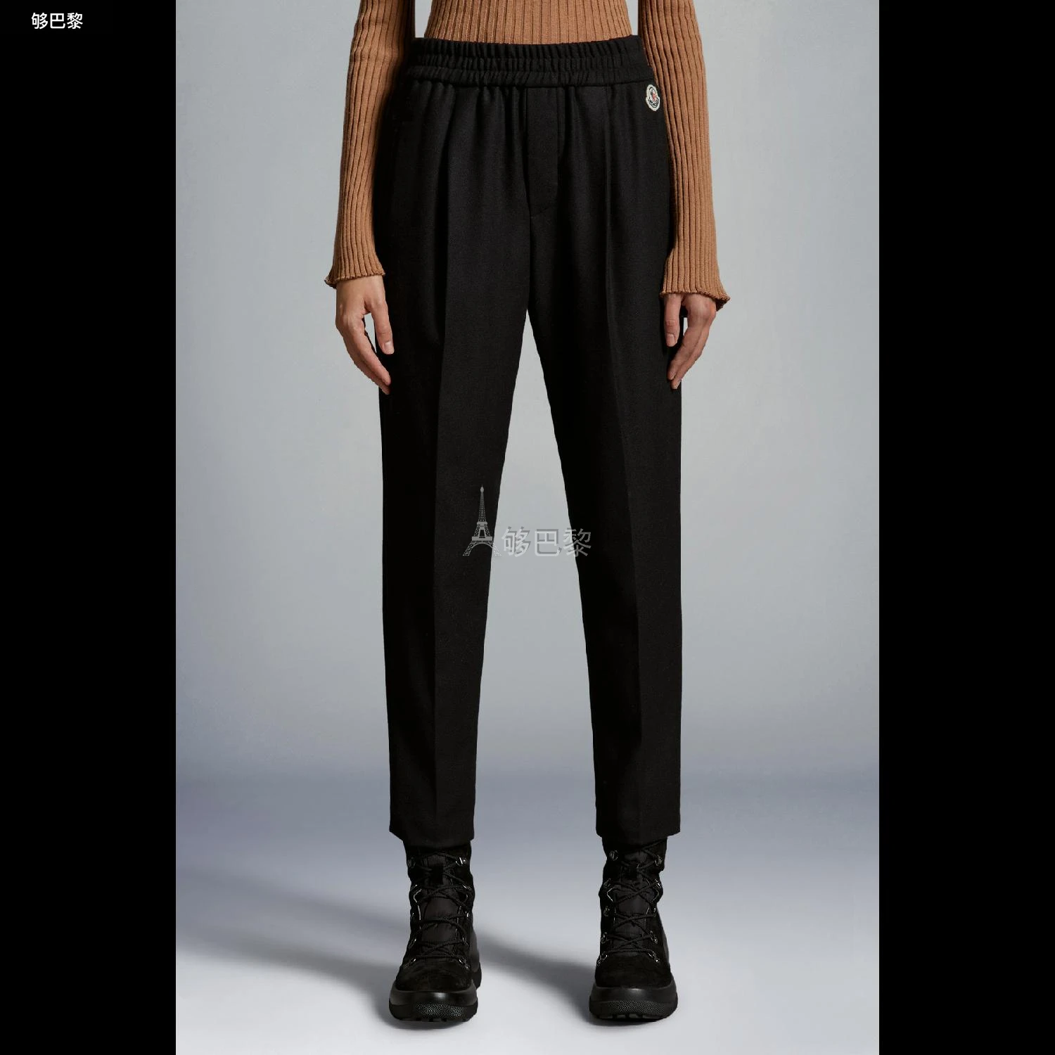 商品Moncler|【预售】 MONCLER 盟可睐 25春夏 女士 休闲裤 Flannel Jogging trousers I20932A000175975E999 ,价格¥5261,第5张图片详细描述