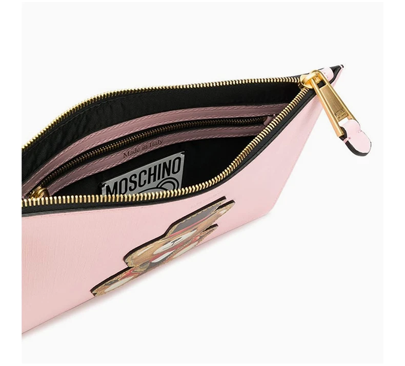 商品[国内直发] Moschino|MOSCHINO 粉色女士手拿包 7A8429-8210-1224,价格¥1249,第7张图片详细描述