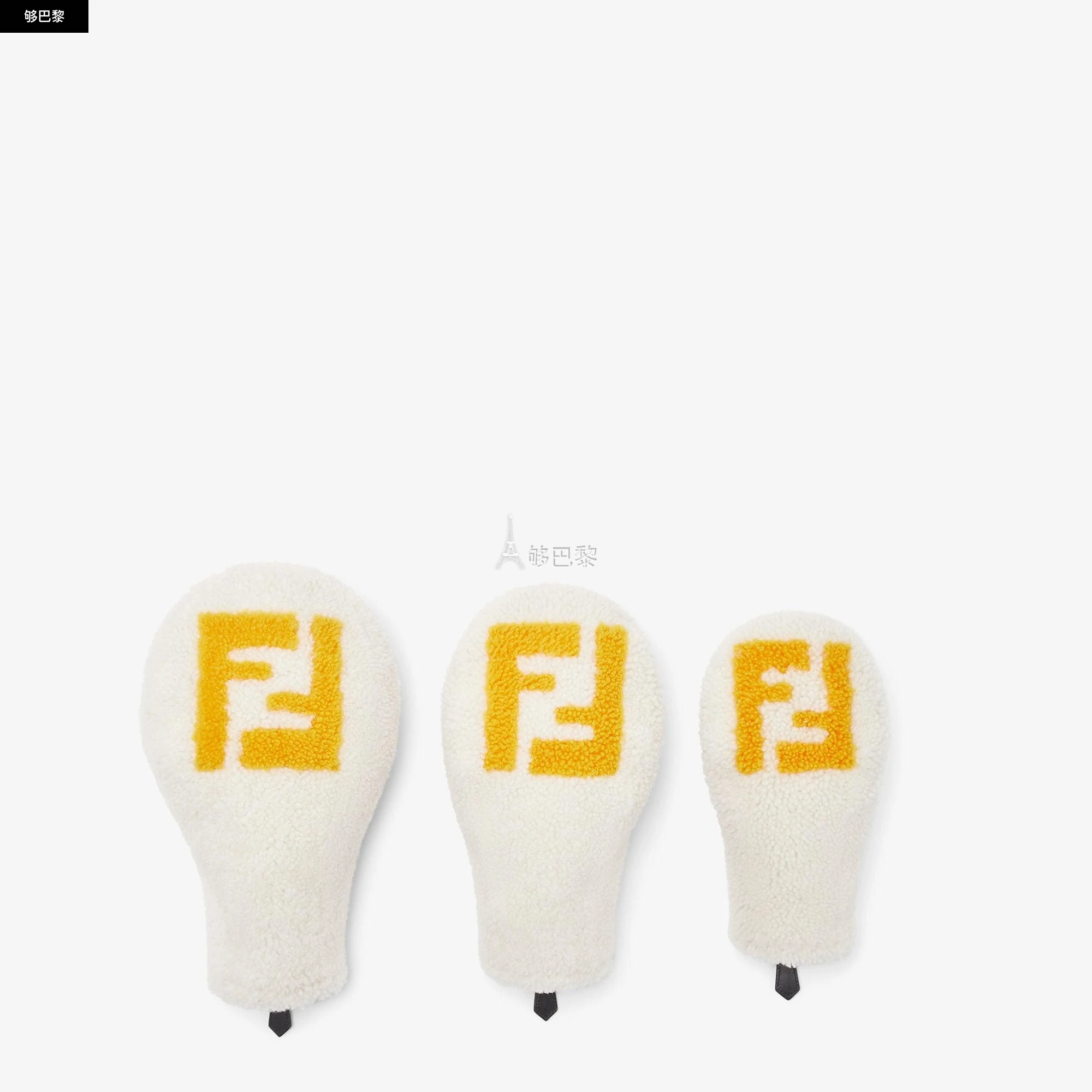 商品Fendi|【预售】 芬迪 24秋冬 男士 家居用品 FF Golf Club Headcovers Set 7AL029APDYF1MML,价格¥17448,第3张图片详细描述