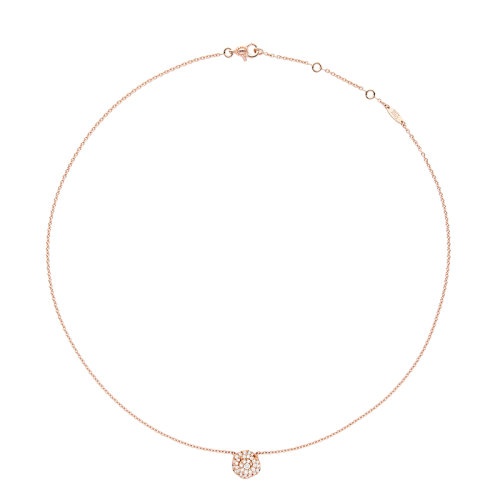 商品Dior|DIOR/迪奥  ROSE COUTURE系列小号18k金玫瑰金镶嵌钻石项链JRCO95007_0000,价格¥49924,第2张图片详细描述