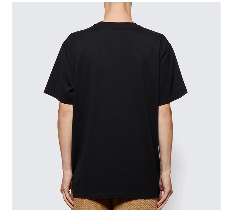 商品Burberry|BURBERRY 黑色男士T恤 8057532,价格¥2388,第6张图片详细描述