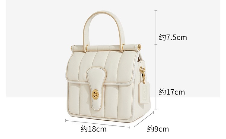 商品[国内直发] Coach|COACH 女包 WILLIS系列 手提单肩包斜挎包 C3844B4HA,价格¥2720,第1张图片详细描述