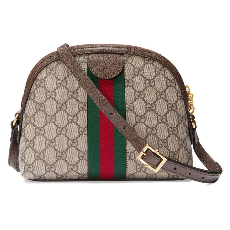 商品Gucci|GUCCI/古驰 新款Ophidia新款女士米色帆布双G单肩贝壳包 499621 K05NG 8745,价格¥10589,第4张图片详细描述