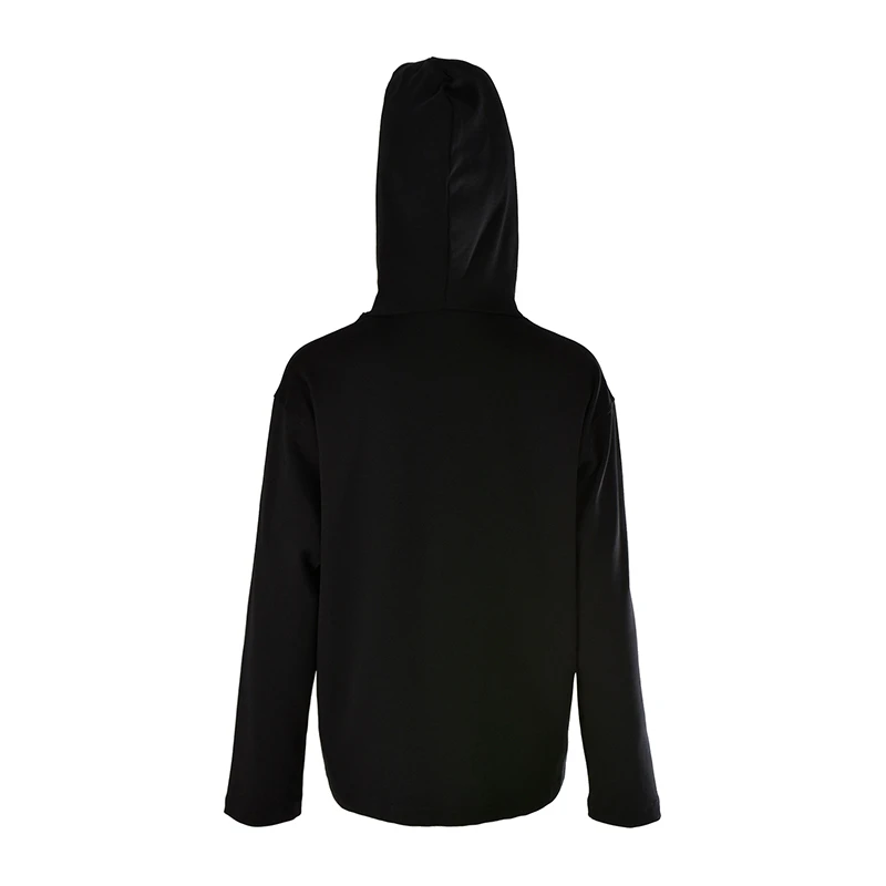 商品Moschino|Moschino 莫斯奇诺 19秋冬 女士棉质LOGO标识时尚休闲运动抽绳连帽卫衣 EJ1718-5526-2555,价格¥2582,第3张图片详细描述