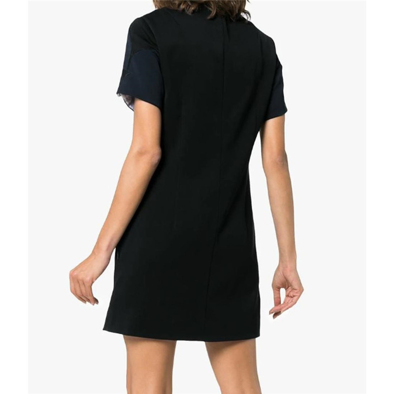 商品Calvin Klein|Calvin Klein 卡尔文 克莱恩 黑色女士连衣裙 83WWDD90C062A-007,价格¥1683,第4张图片详细描述