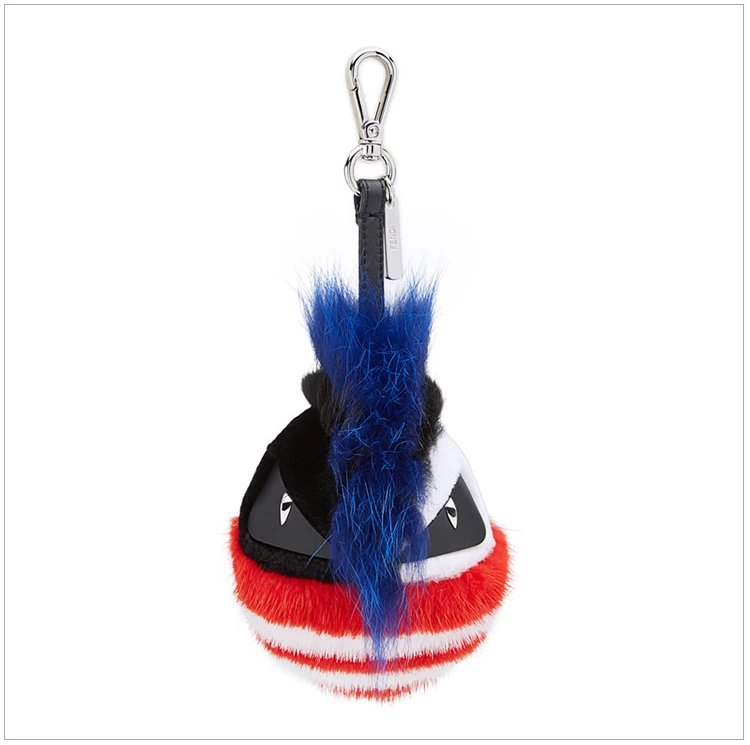 商品[国内直发] Fendi|Fendi 芬迪 白色黑色深蓝色狐狸和水貂皮 7AR604-SIY-F05JU,价格¥5771,第11张图片详细描述