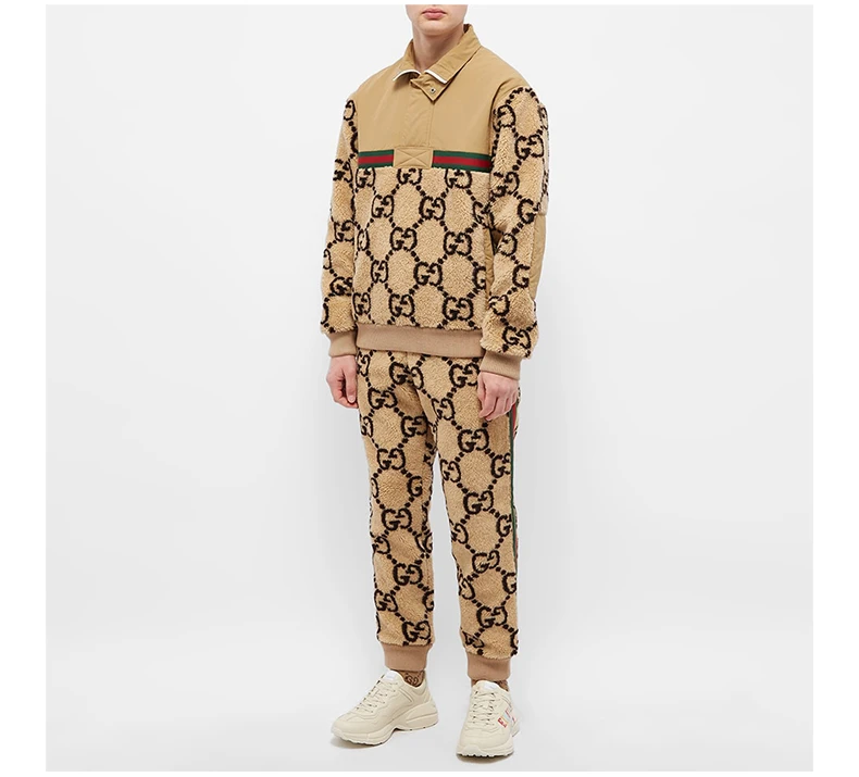 商品[国内直发] Gucci|GUCCI 拼色男士卫衣/帽衫 713996-XJETL-2066,价格¥14334,第7张图片详细描述