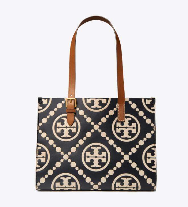 商品Tory Burch|汤丽伯奇女士皮革一面黑一面浅色手提单肩包150310-001（香港仓发货）,价格¥3794,第9张图片详细描述