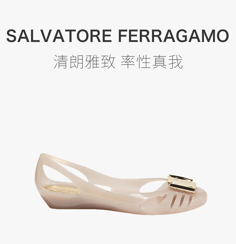 商品Salvatore Ferragamo|SALVATORE FERRAGAMO 粉红色女士中跟鞋 03-3711-606732,价格¥1725,第3张图片详细描述