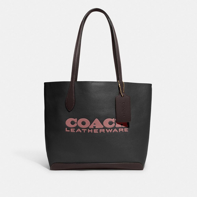 商品Coach|蔻驰女士牛皮单肩斜挎托特包（香港仓发货）,价格¥1240,第17张图片详细描述