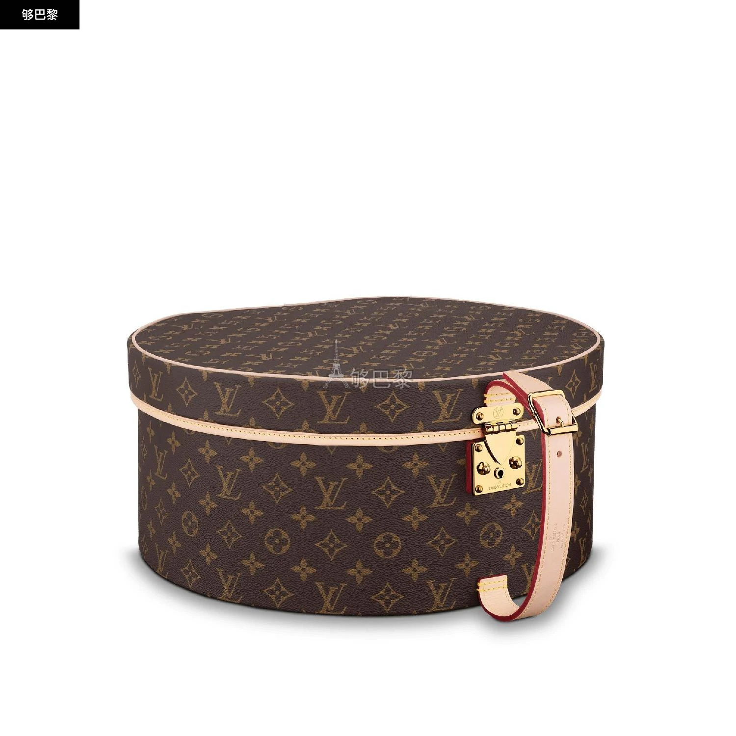 商品Louis Vuitton|【预售】 LV路易威登 24秋冬 男士 收纳包 BOÎTE CHAPEAU 40 帽箱 M23624,价格¥59366,第5张图片详细描述